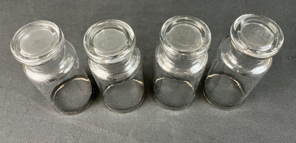 Mid Century Modern Etched Glass and Silver Rimmed Highball Glasses - 7