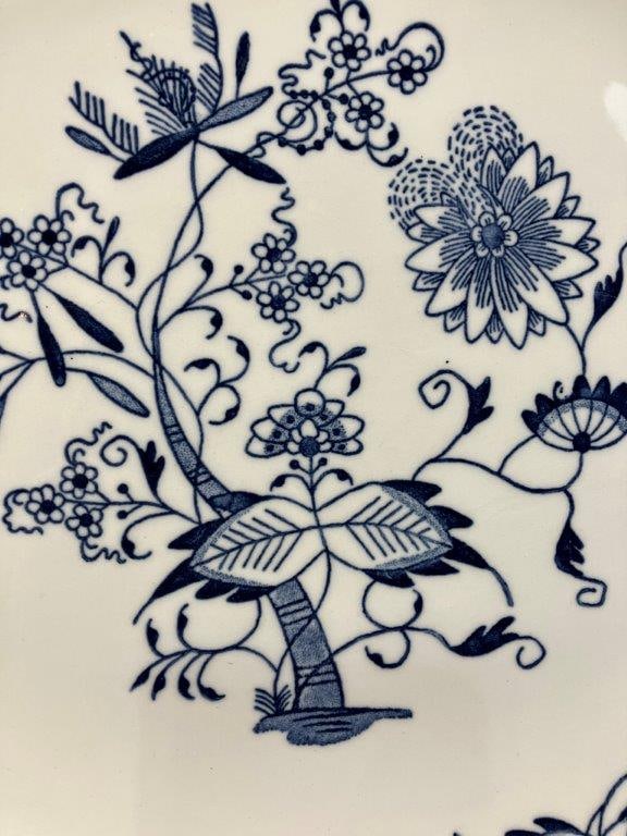 Blue Onion Platter - 2