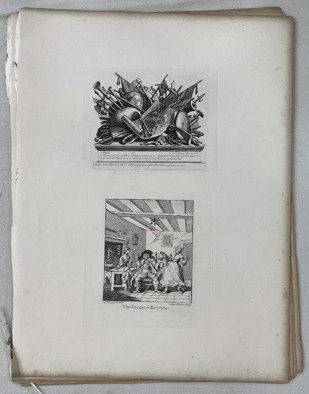Eleven Folio Engravings after William Hogarth - 8