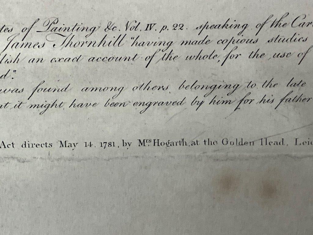 Four Folio Engravings after William Hogarth - 3