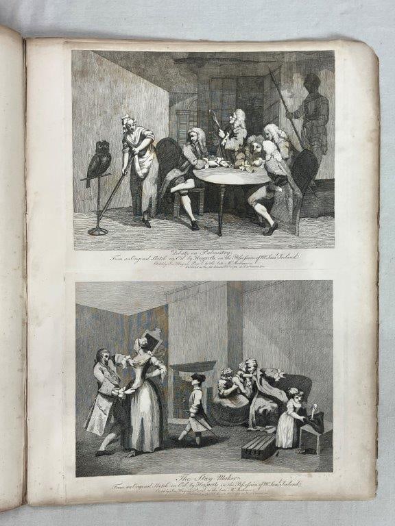 Four Folio Engravings after William Hogarth - 7