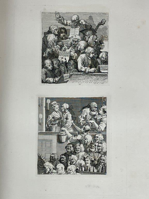 Ten Folio Engravings after William Hogarth - 5