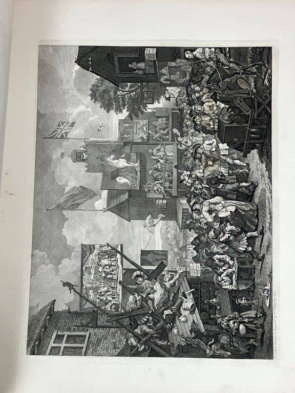 Ten Folio Engravings after William Hogarth - 7