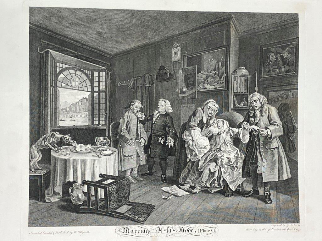 Eight Folio Including A Rake's Progress Engravings after William Hogarth - 13