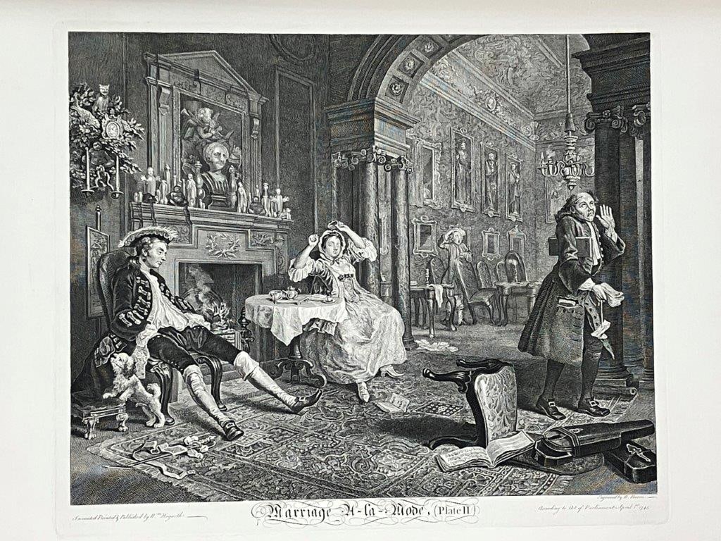 Eight Folio Including A Rake's Progress Engravings after William Hogarth - 6