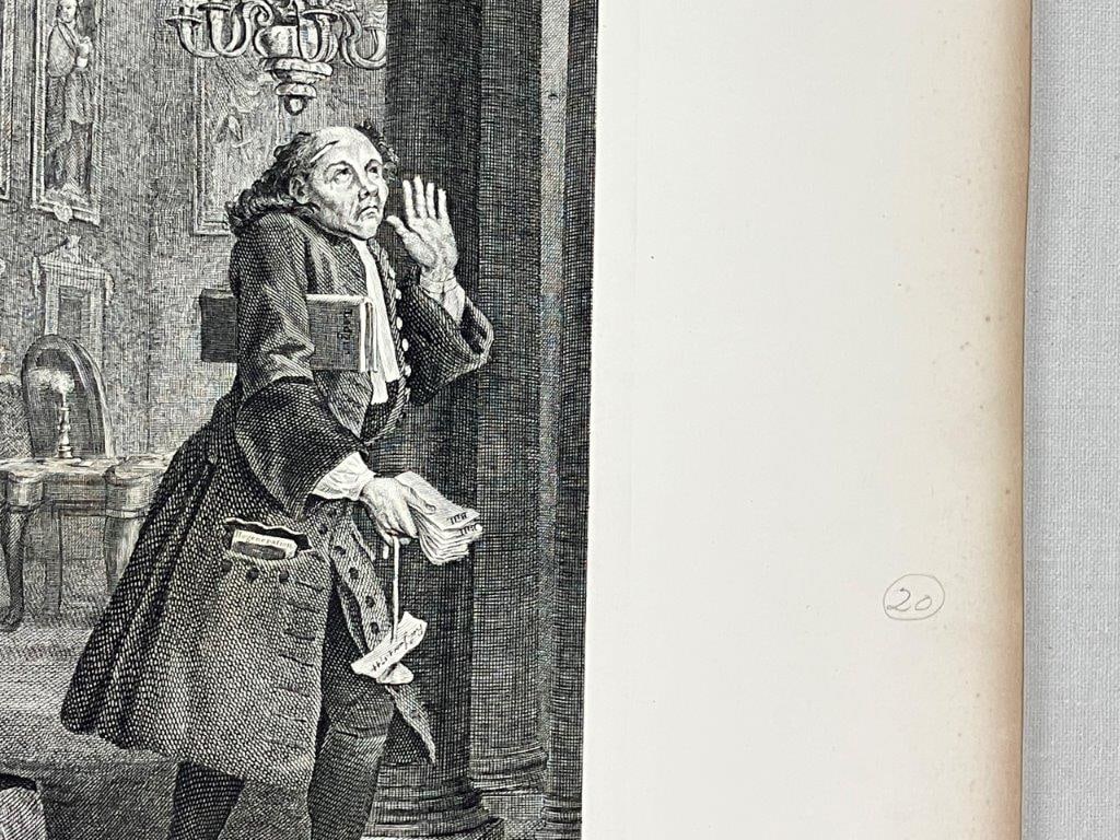 Eight Folio Including A Rake's Progress Engravings after William Hogarth - 7