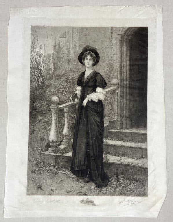 Eleven Signed 19th Century Art Engravings - 7