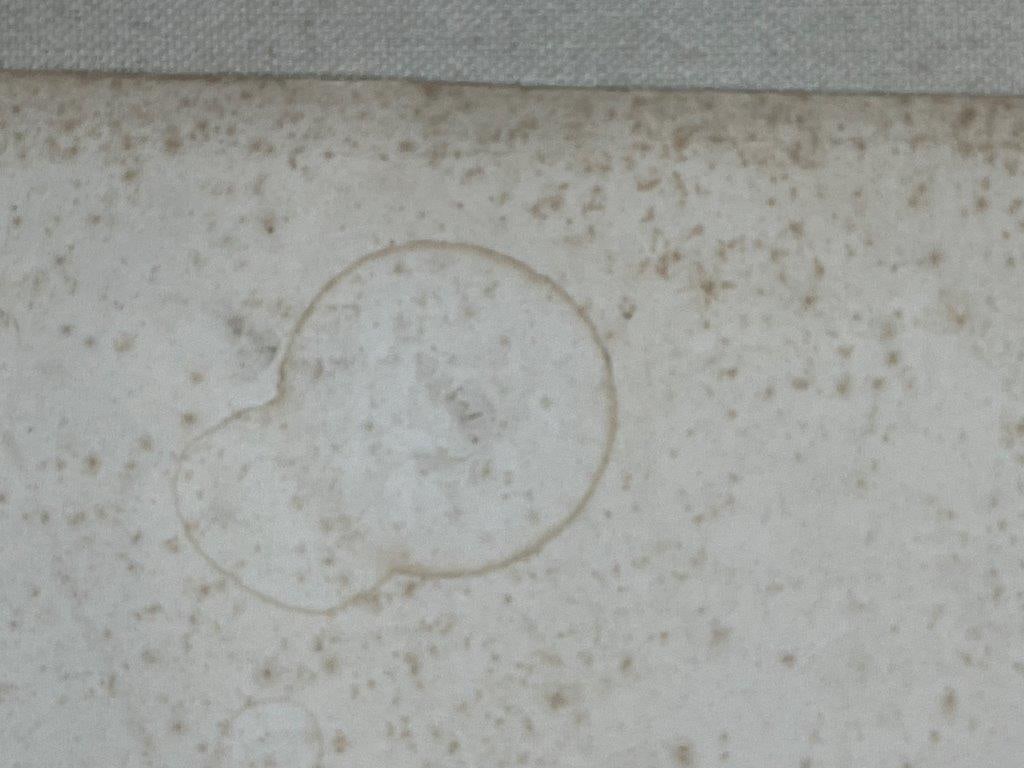 Seven 19th Century Signed Engravings with One Watercolor Painting - 11