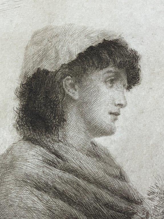 Six Signed 19th Century Art Engravings - 6