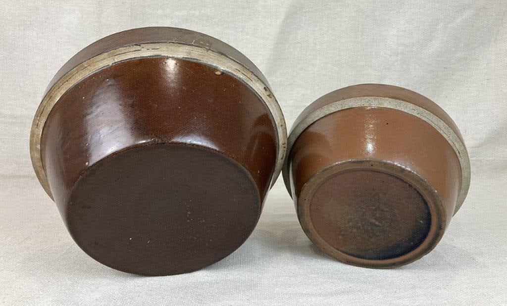 Three Glazed Stoneware Vessels - 12