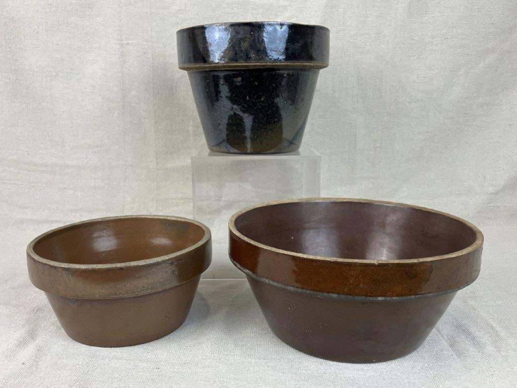 Three Glazed Stoneware Vessels (1 of 13)