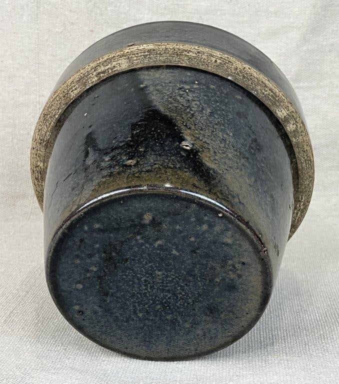 Three Glazed Stoneware Vessels - 7