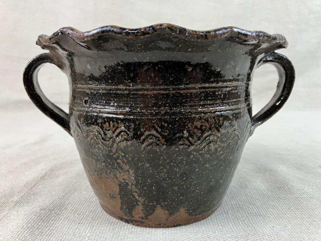 Southern Alkaline Glaze Flower Pot - 3