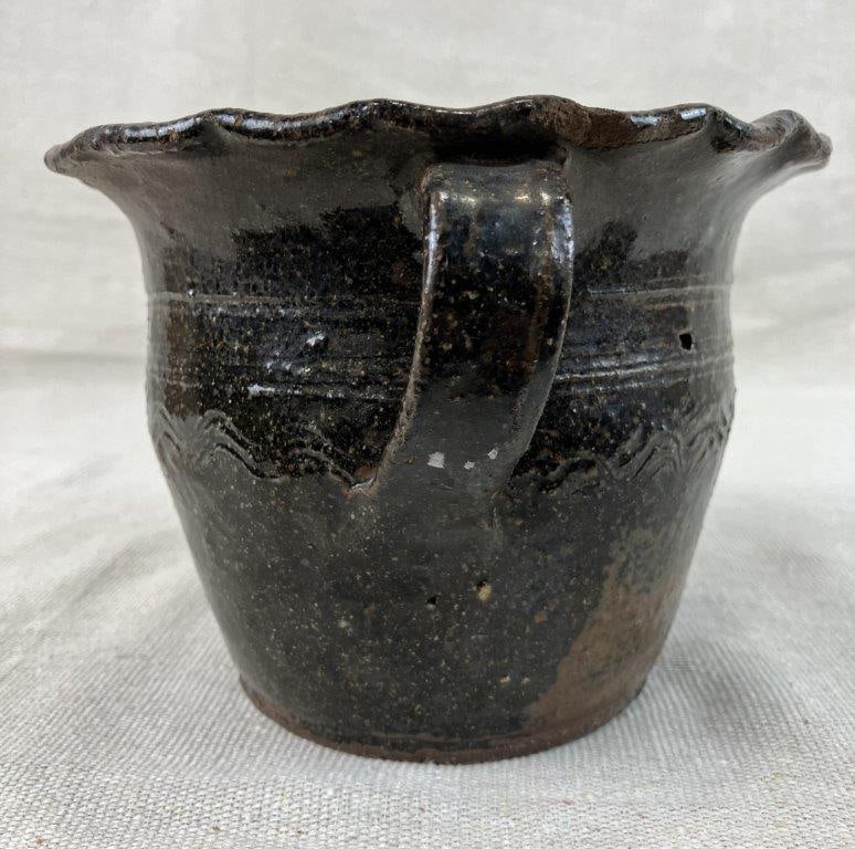 Southern Alkaline Glaze Flower Pot - 4