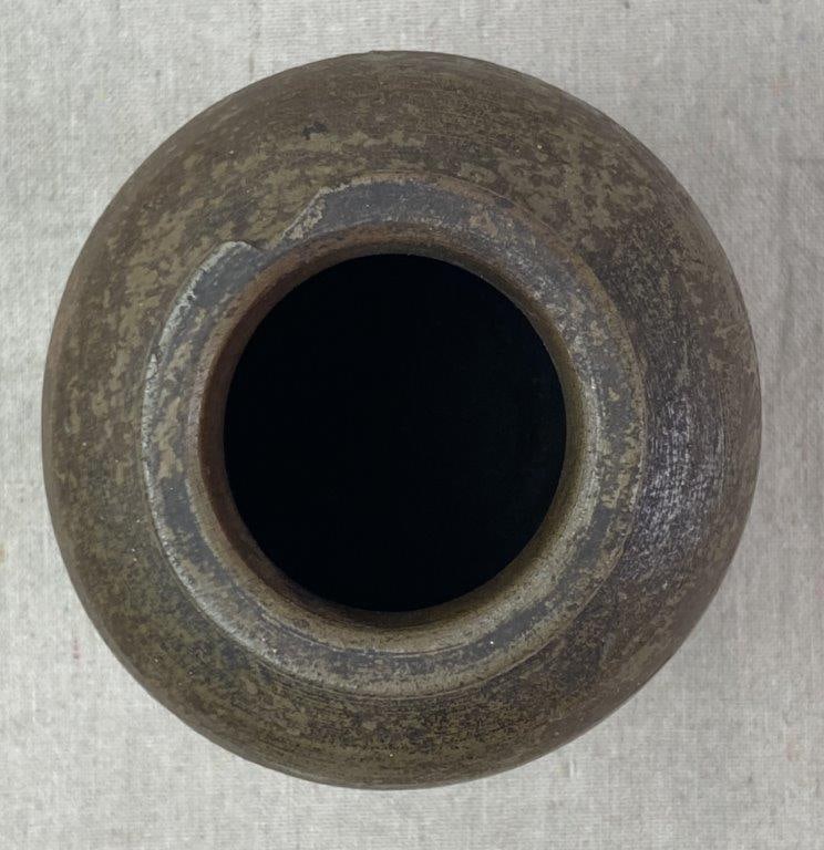 Decorated Stoneware Jar - 2