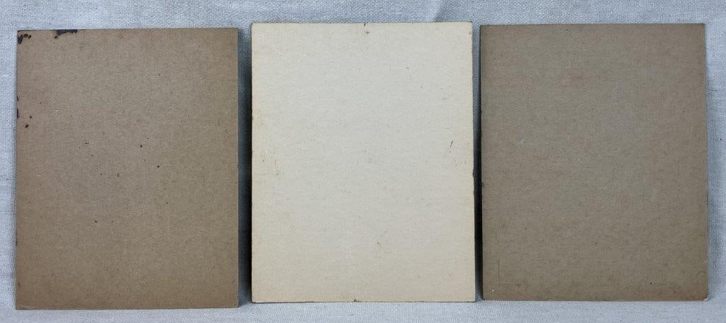 Three Folk Art Horse Paintings - 8