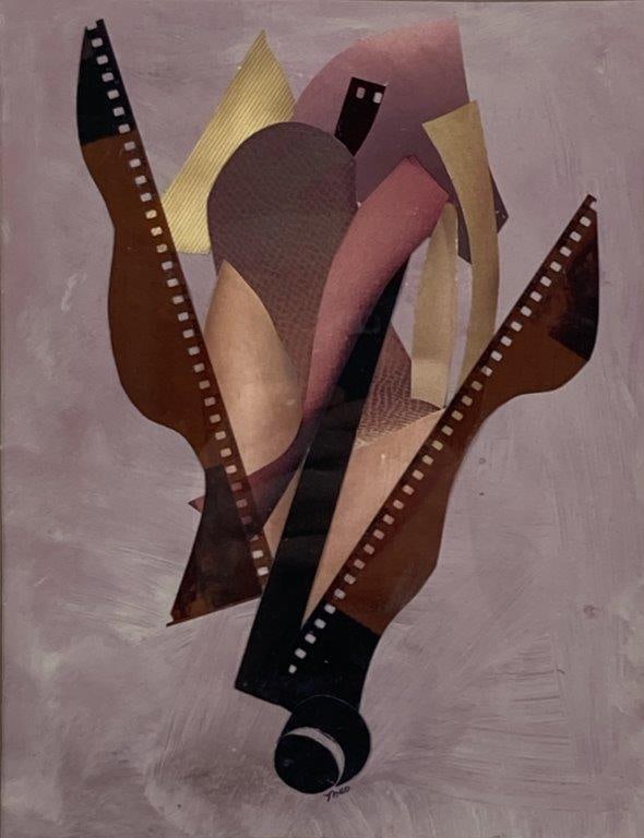 You Ought To Be In Pictures, Theo Sable, Abstract Mixed Media Collage - 2