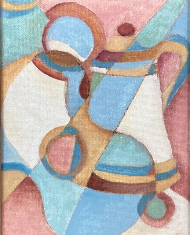 Modern Abstract Oil Painting by Theo Sable - 2