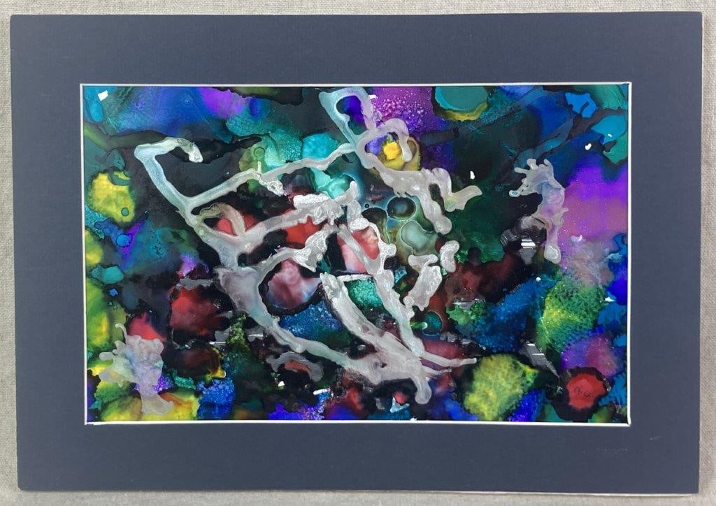 Abstract Acrylic Painting by Theo Sable (1 of 6)