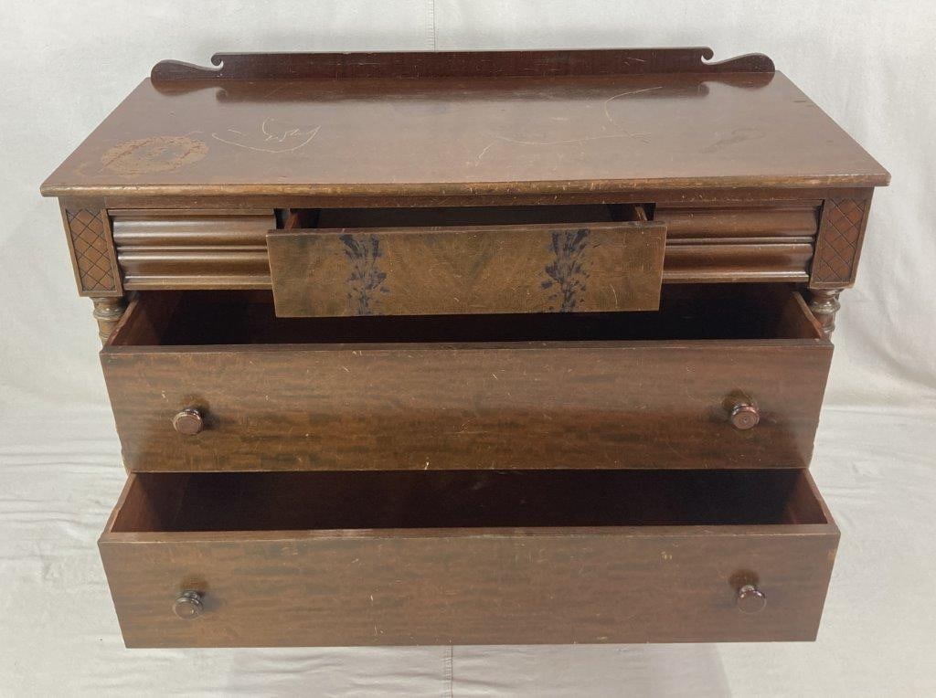 Empire Style Chest of Drawers - 5