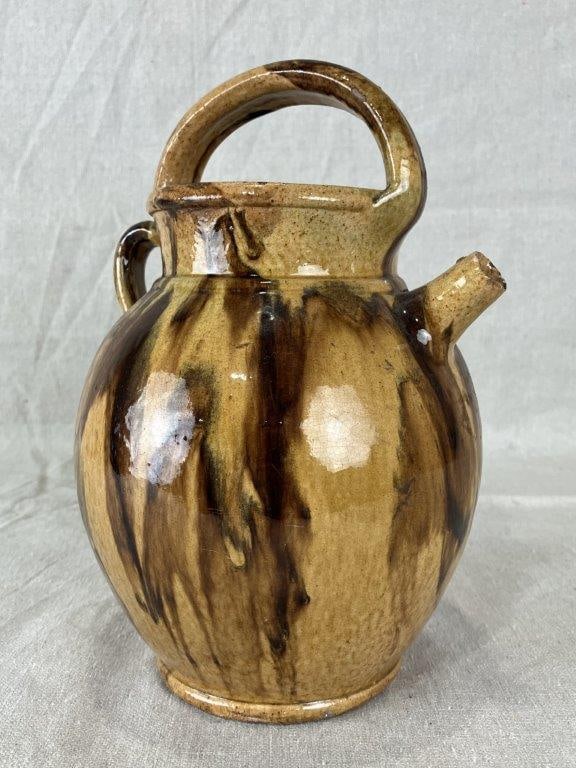 Slip Decorated Pitcher - 2