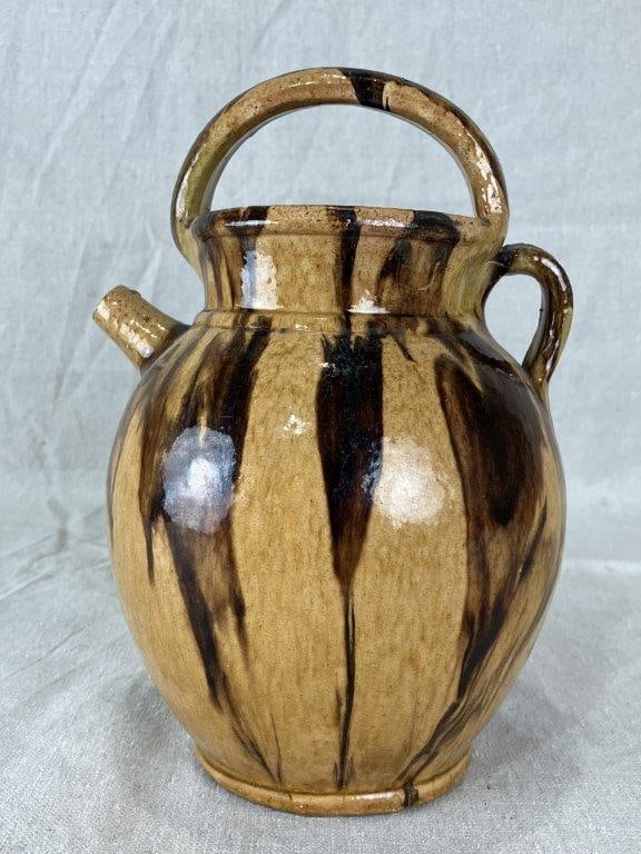 Slip Decorated Pitcher - 7