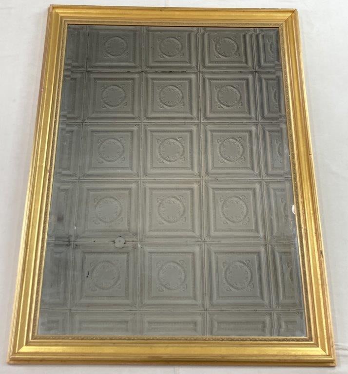 Gilt Frame Beveled Wall Mirror (1 of 7)