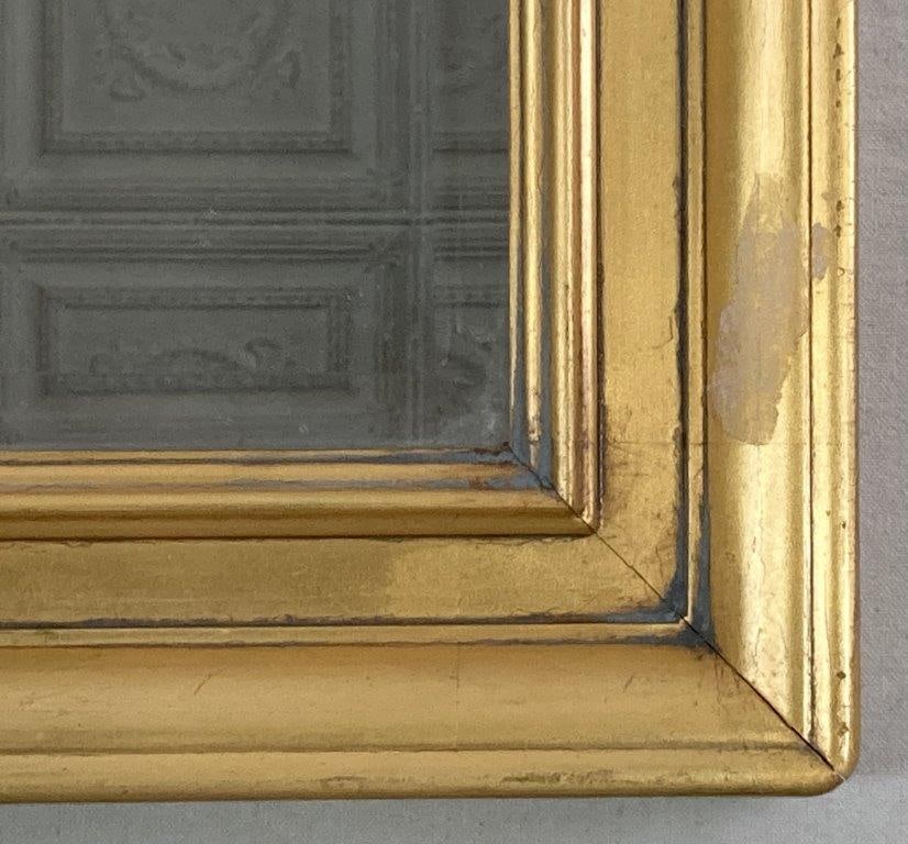 Gilt Frame Beveled Wall Mirror - 3