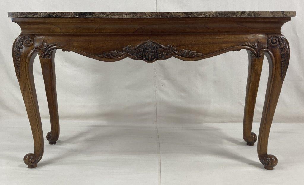 Marble Top Console Table - 4