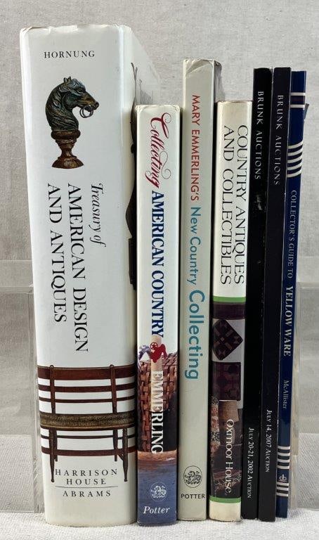Seven Books on American Antiques and Country Collections (1 of 10)