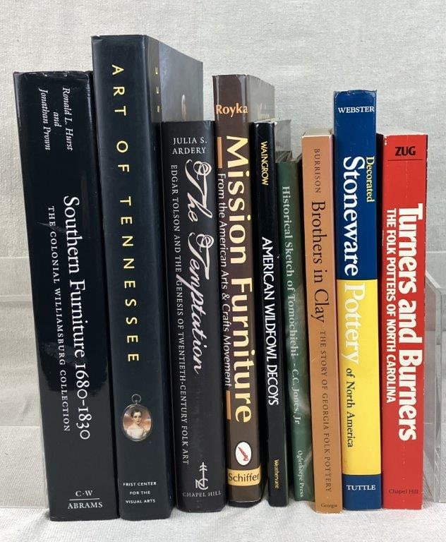 Eight Southern and American Antiques Books - 2