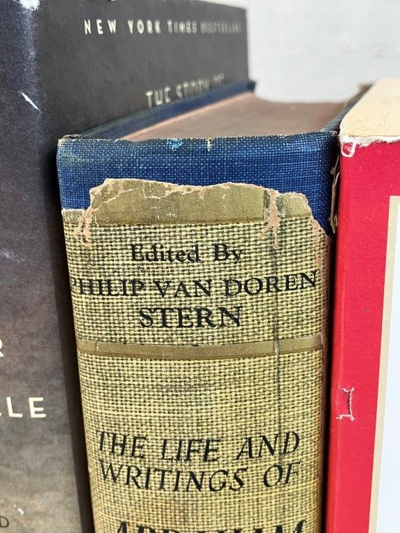 Assortment of Seven Dictionary and Historical Books - 2