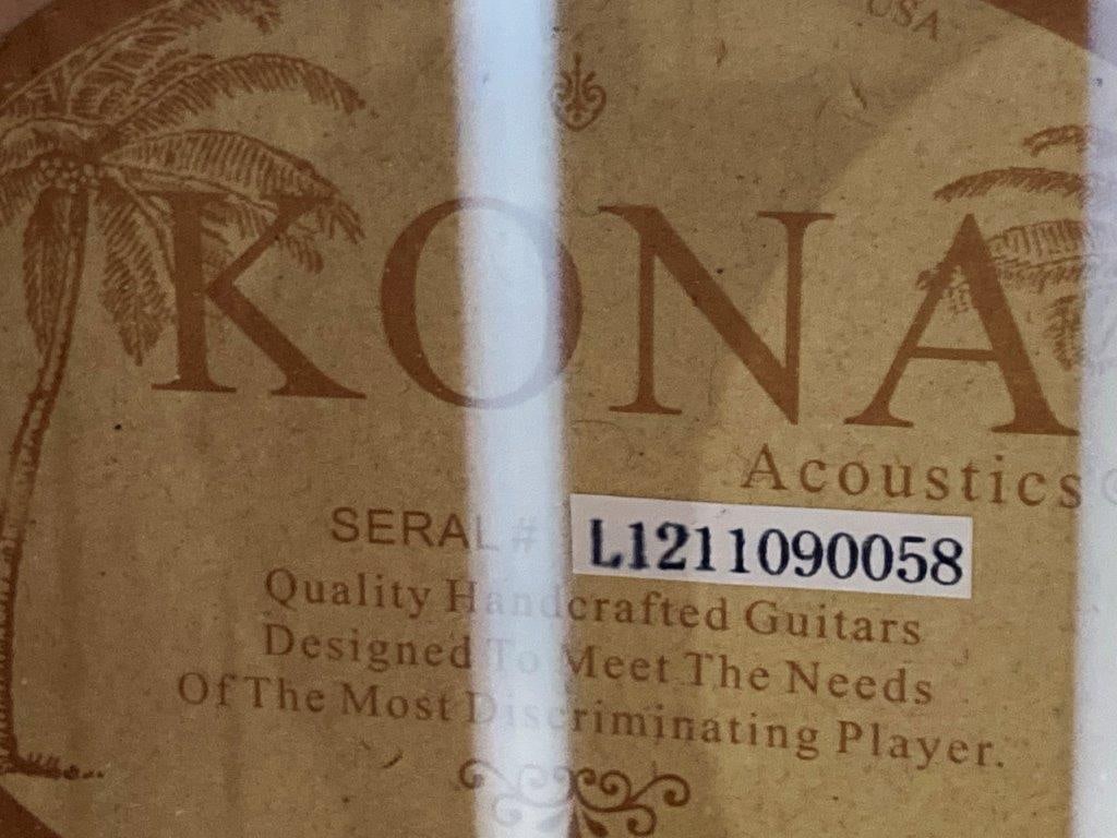 Kona K391 Series Acoustic Guitar - 4