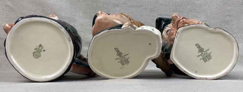 Three Royal Doulton Toby Jugs - 11