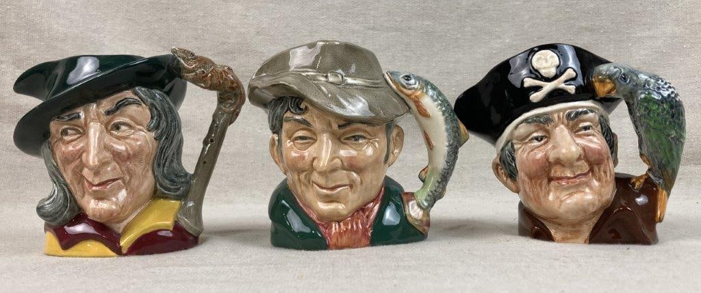 Five Royal Doulton Toby Jugs - 2