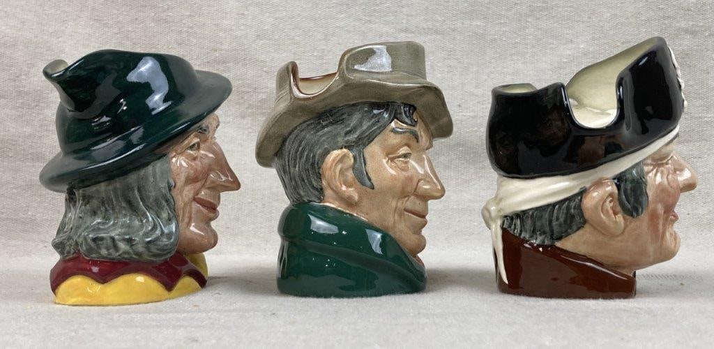 Five Royal Doulton Toby Jugs - 3