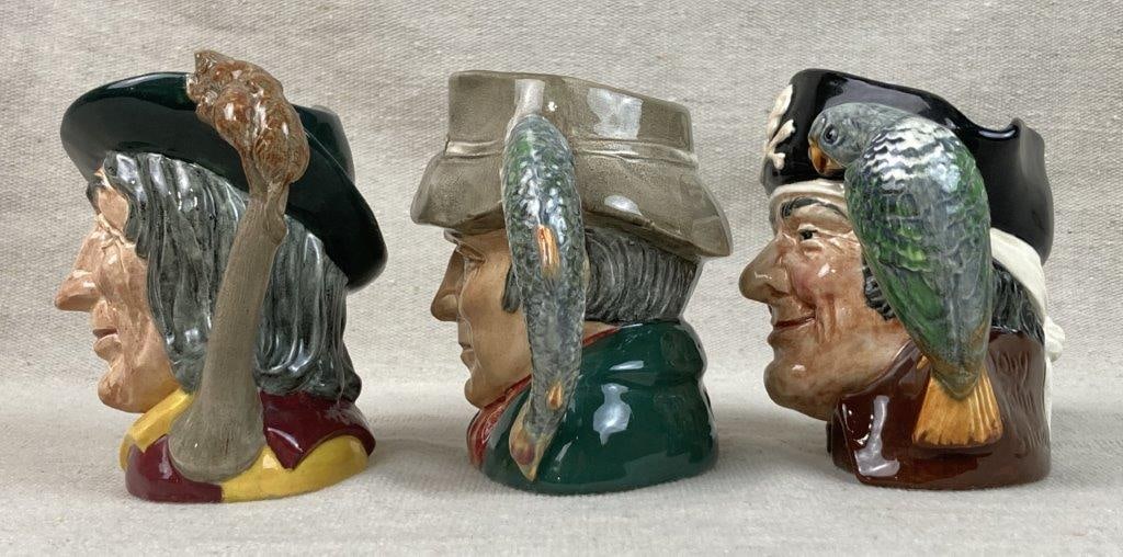 Five Royal Doulton Toby Jugs - 8