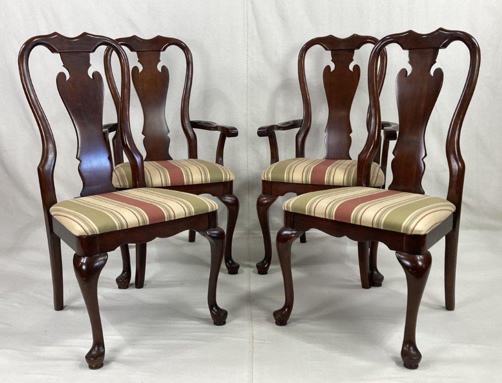 Four Queen Anne Style Chairs (1 of 20)