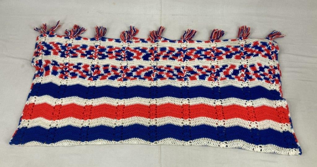 Three Crocheted Afghans - 2