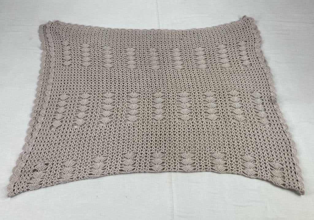 Three Crocheted Afghans - 4