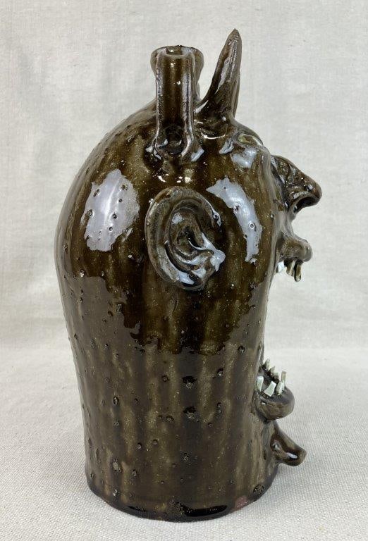 Marvin Bailey Devil Face Jug - 6