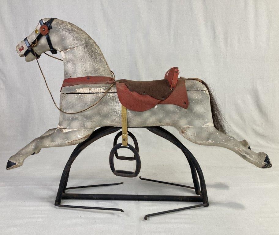 19th Century Rocking Horse - 9