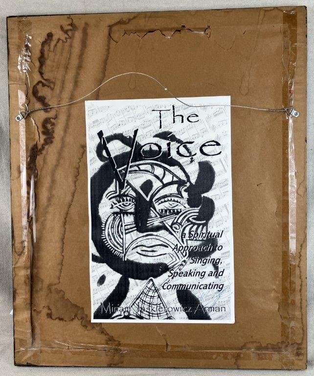 Miriam Jaskierowicz Arman Modernist Abstract Portrait Drawing - 6