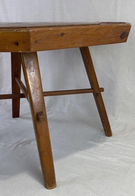 Country Pine Game Table - 11