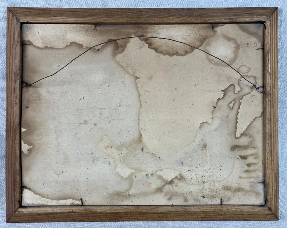 Folk Art, Moose Hunting, Landscape Painting - 6