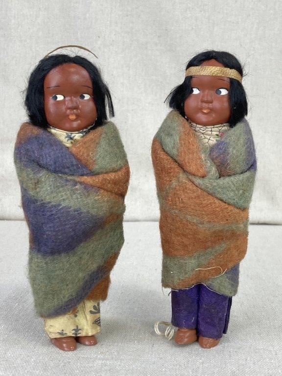 Native American Skookum Dolls