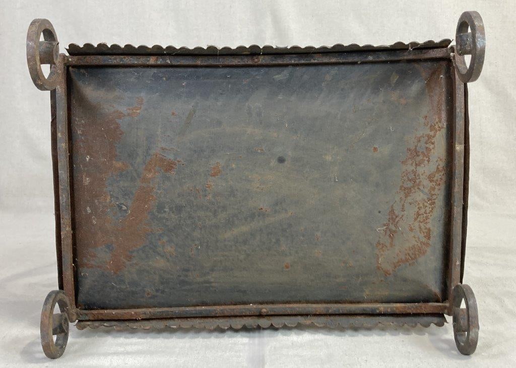 Wrought Iron Log Holder - 9