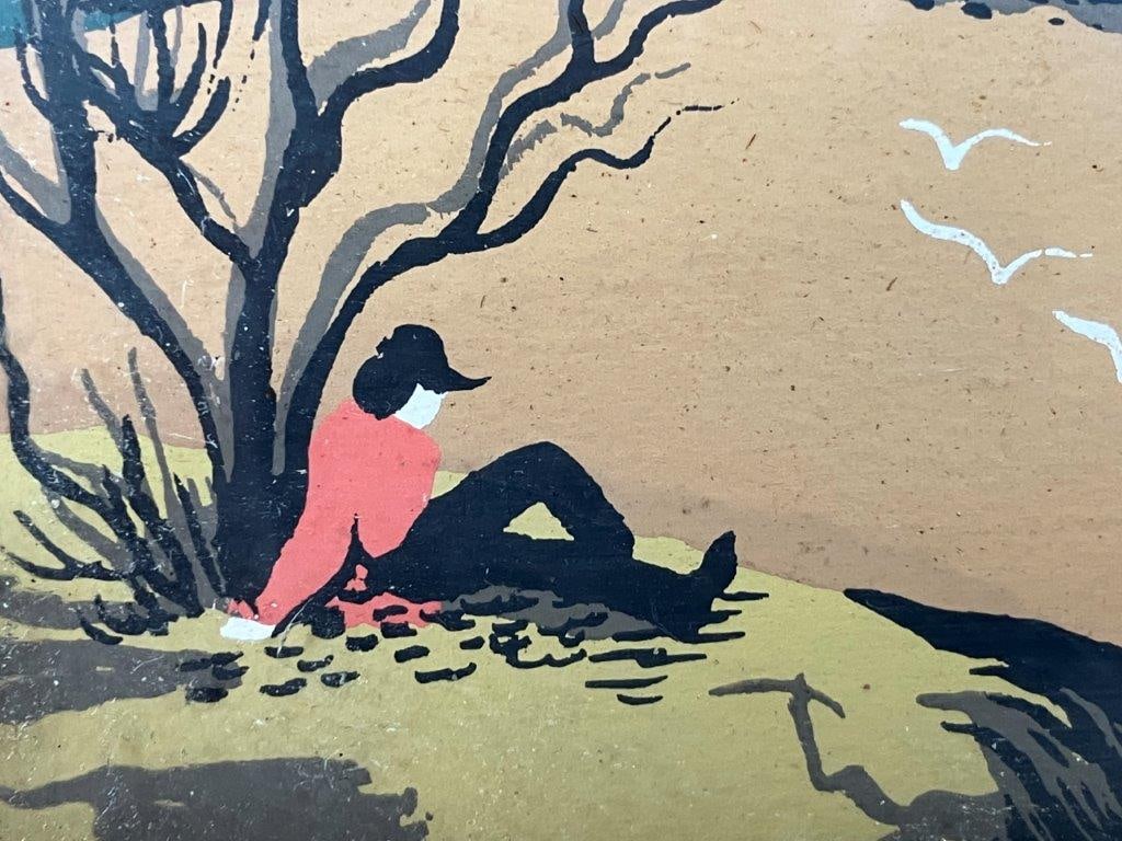 Pair of Margo Alexander Signed Country Farm Serigraphs - 6