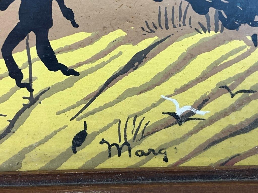 Pair of Margo Alexander Signed Country Farm Serigraphs - 7