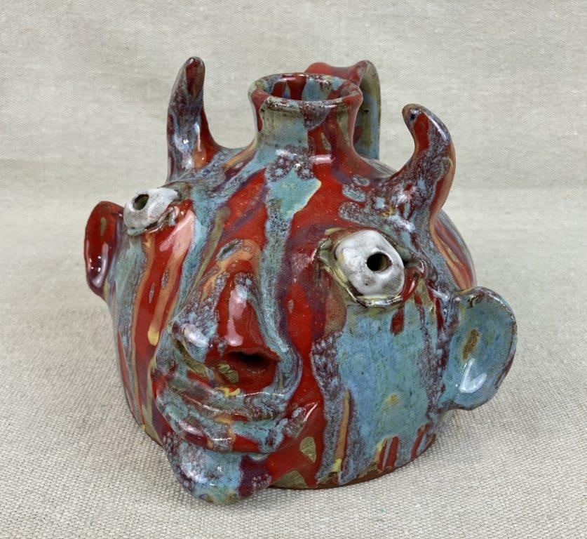 Marvin Bailey Devil Face Jug (1 of 11)